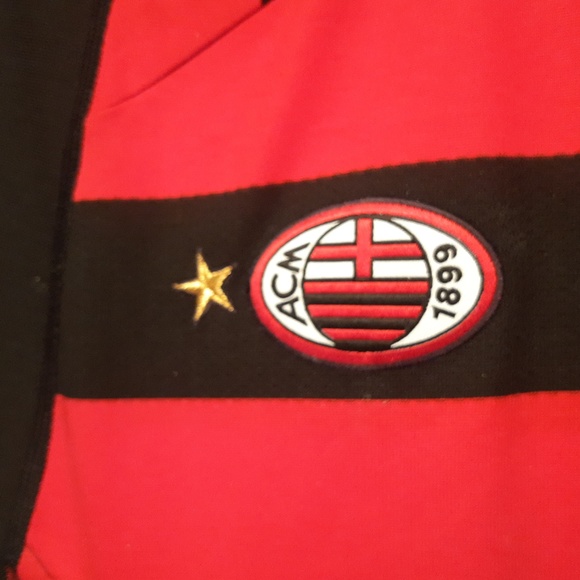 Adidas 2003/2004 AC Milan Home Jersey - Picture 5 of 14